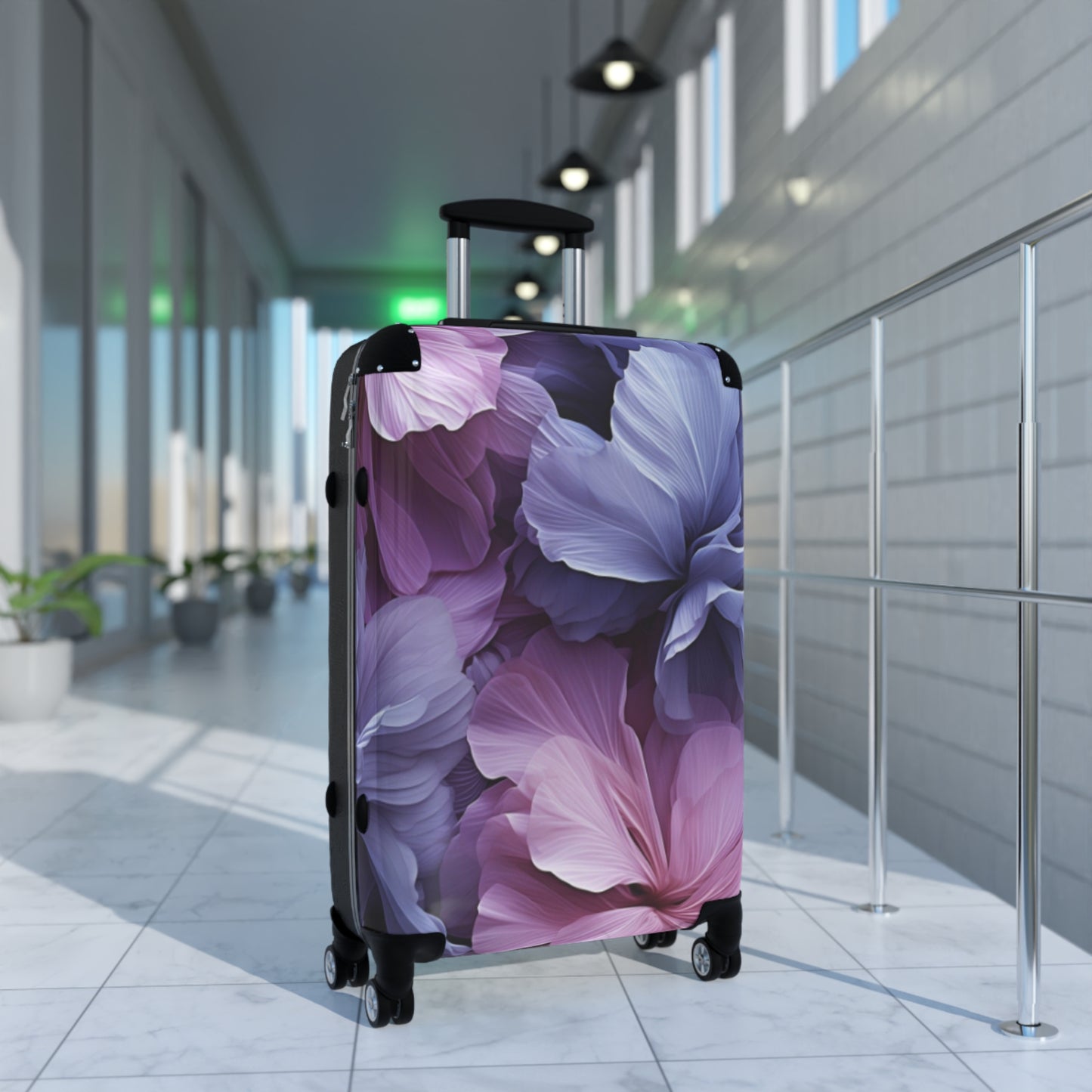 Floral Flow Suitcase