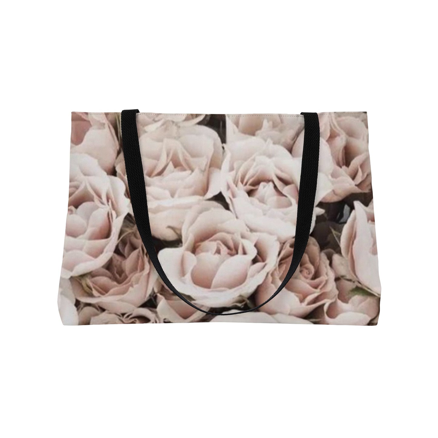 Light Pink Roses Rectangle Tote Bag