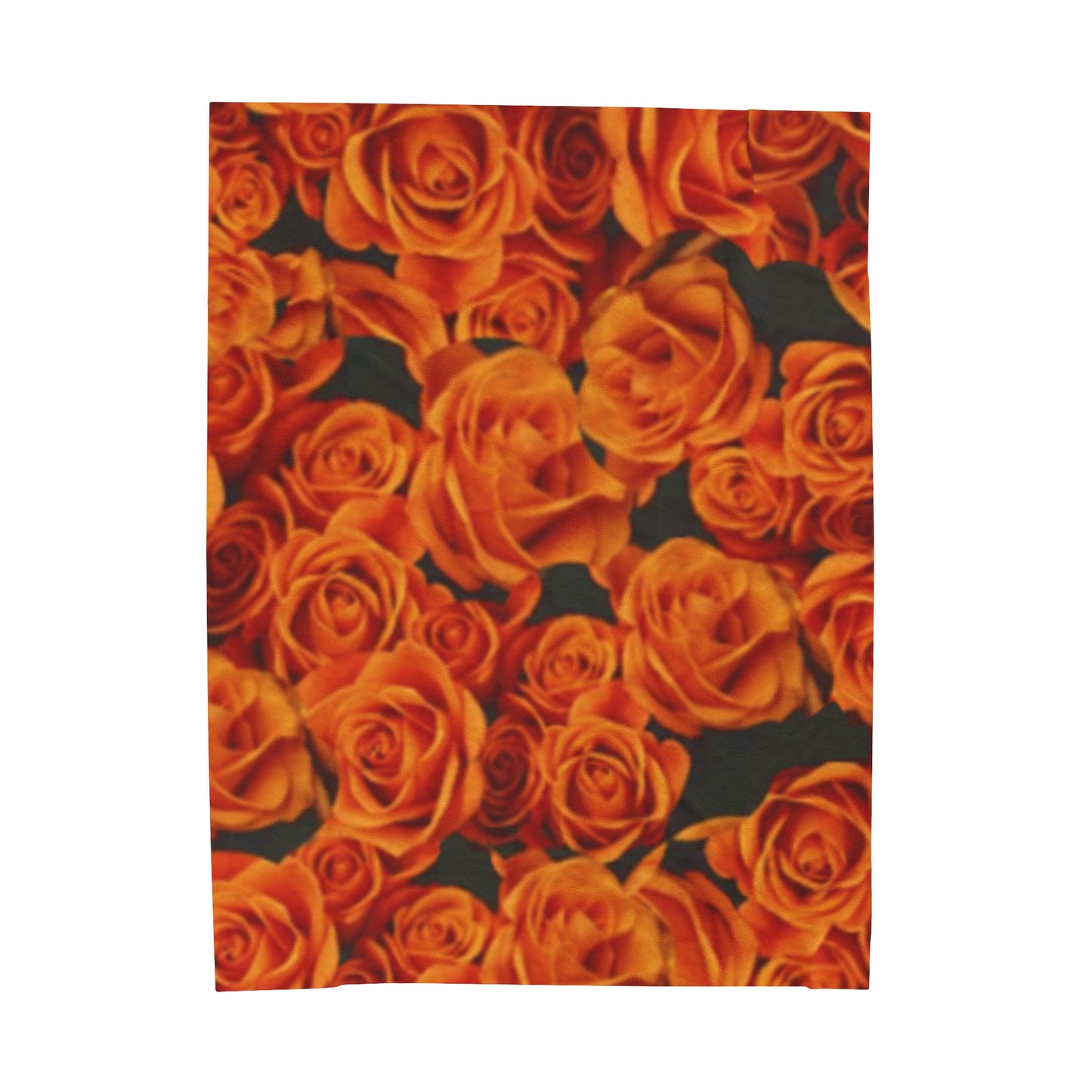 Orange Roses Blanket