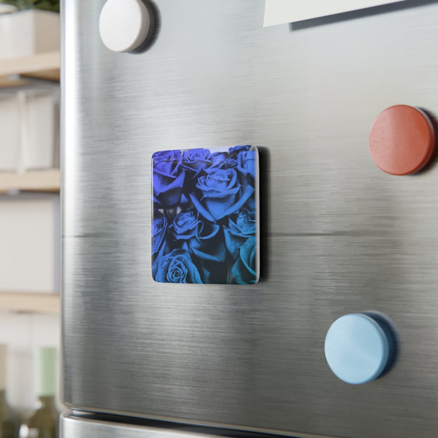 Blue Roses Magnet