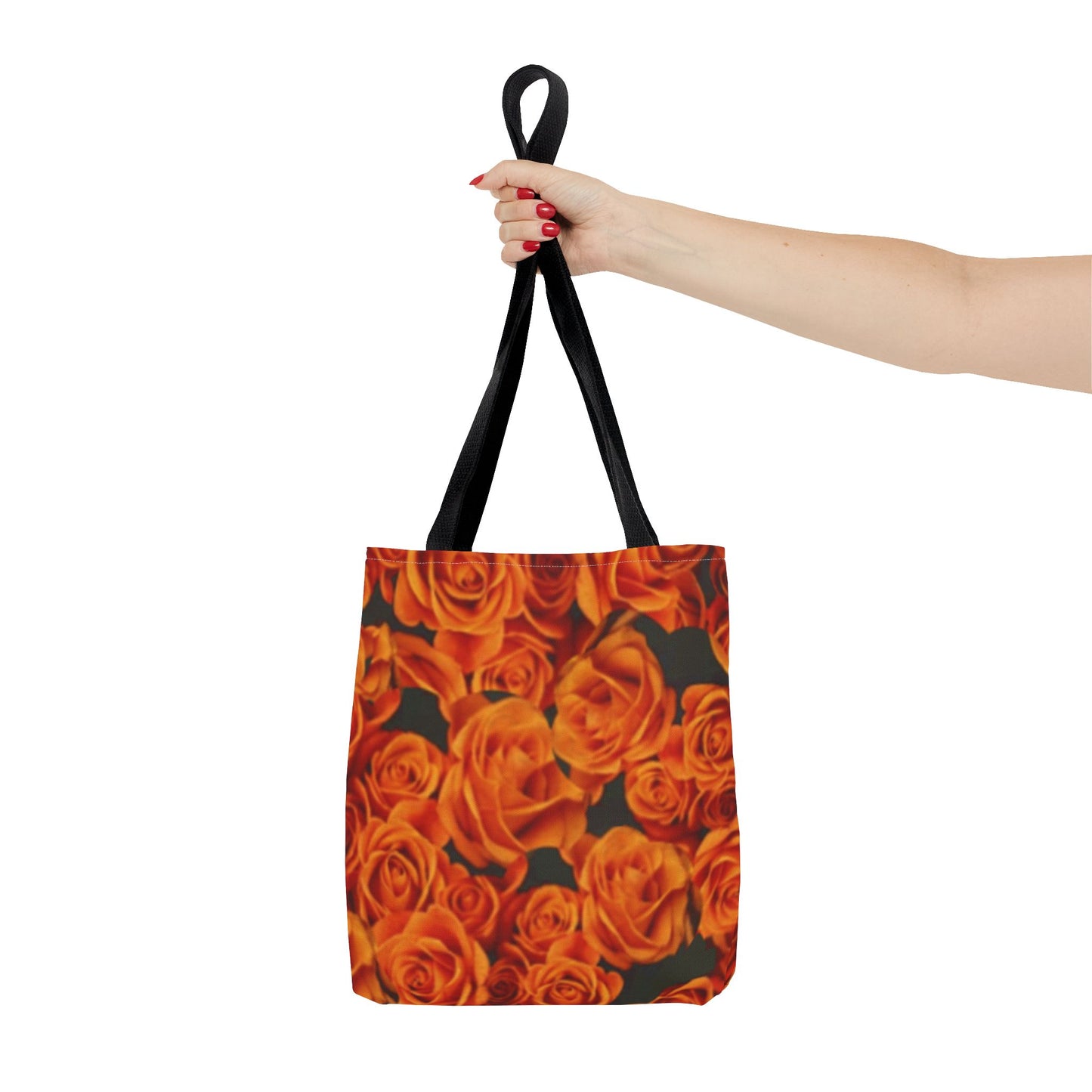 Orange Roses Square Tote Bag