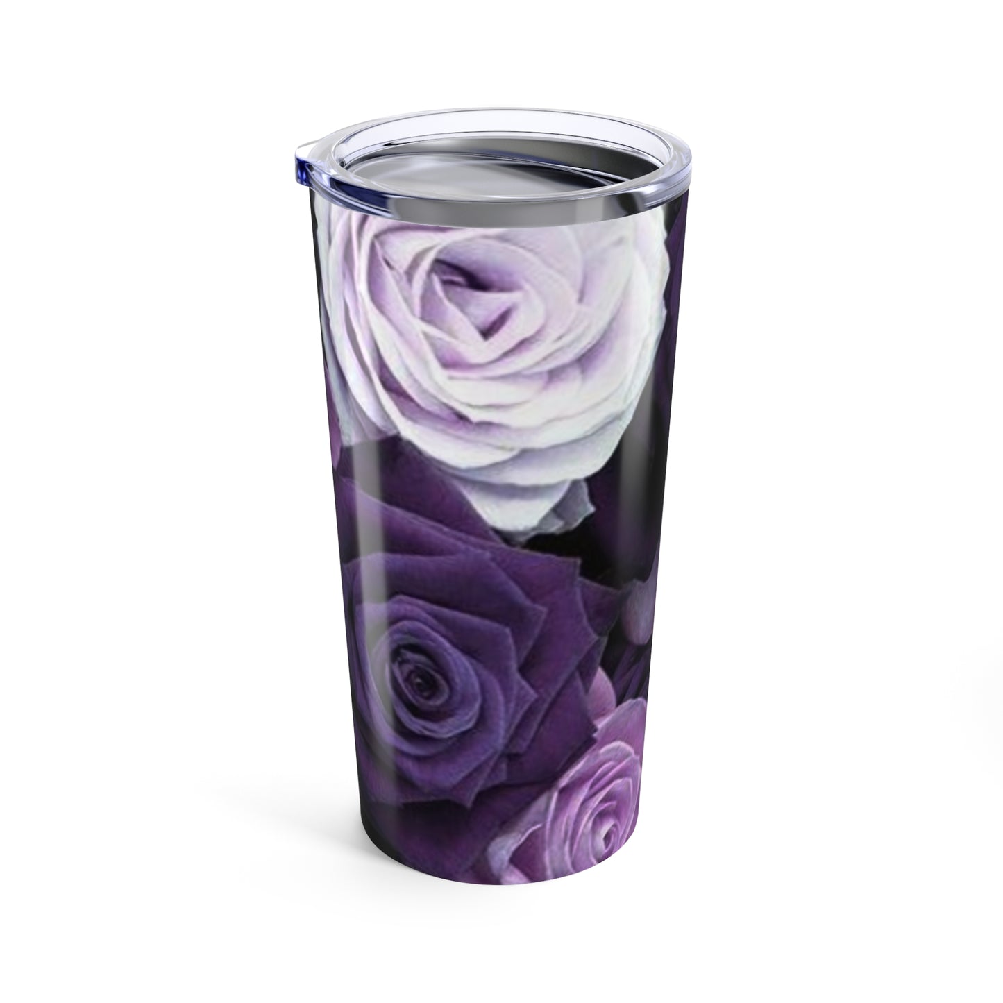 Purple Roses Tumbler 20oz