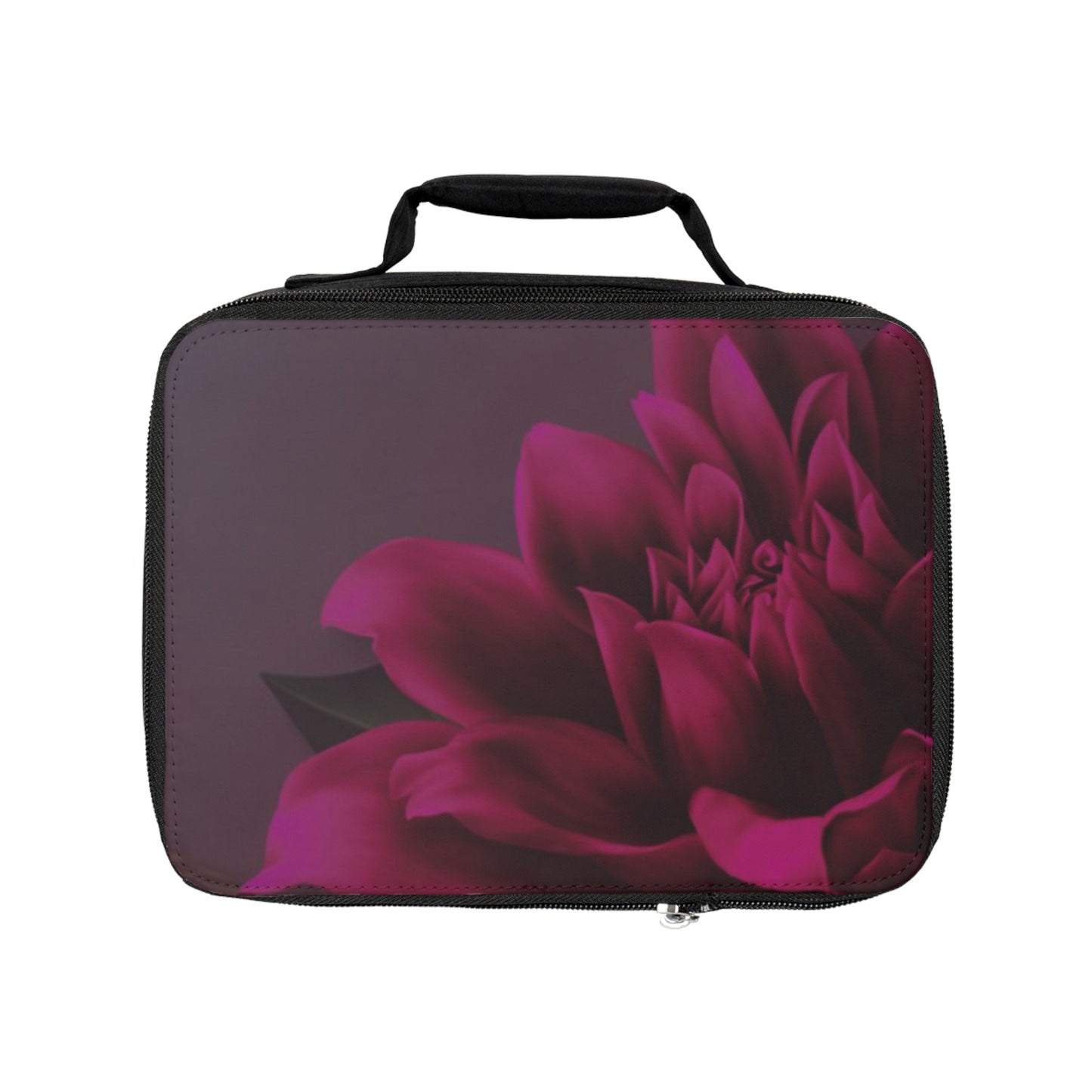 Magenta Dahlia Lunch Bag