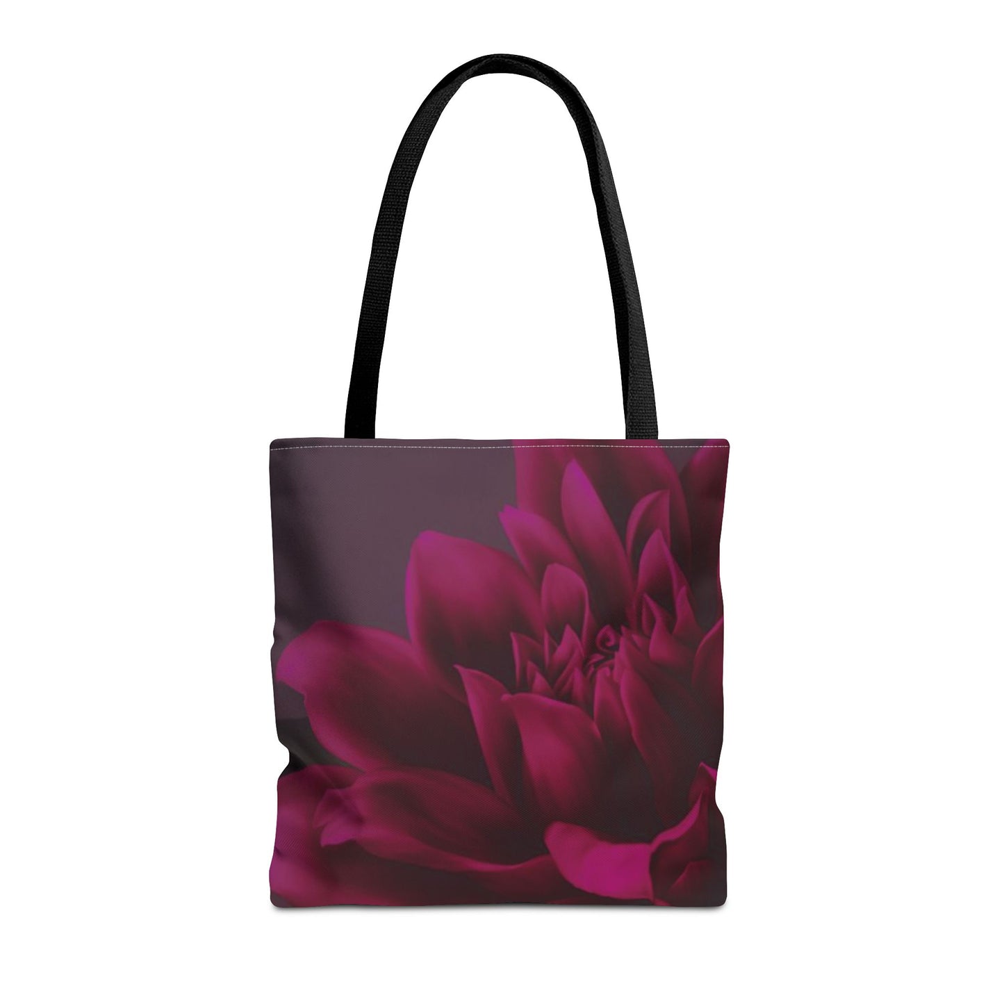 Magenta Dahlia Square Tote Bag