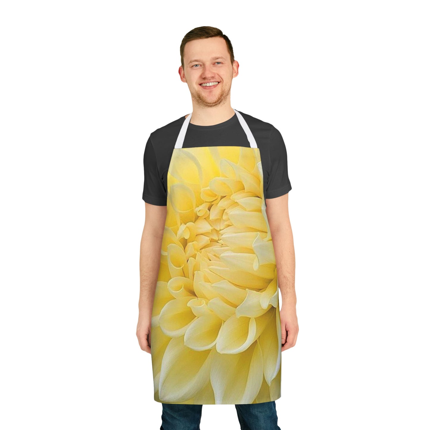 Yellow Dahlia Apron