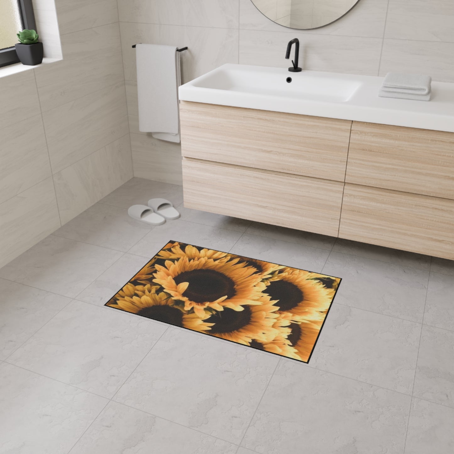 Sunflower Heavy Duty Floor Mat