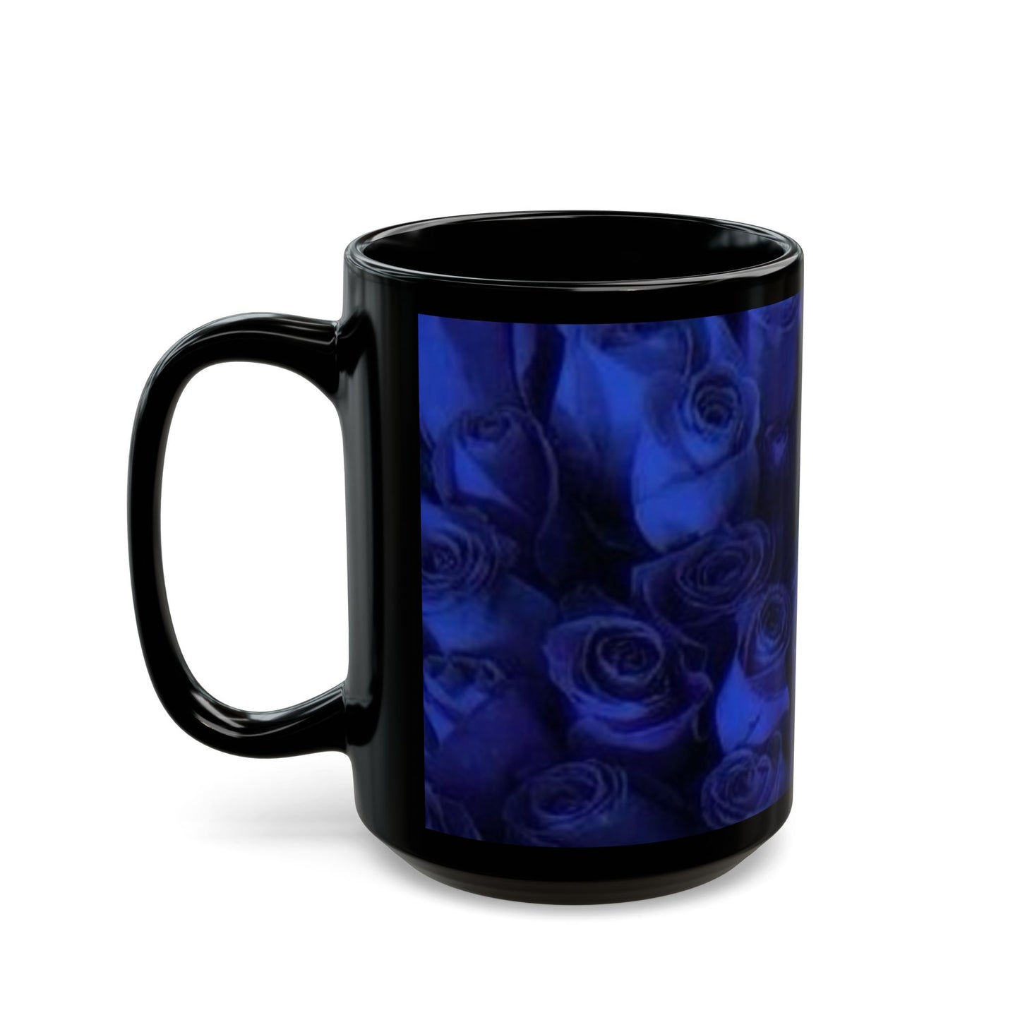 Blue Roses Mug