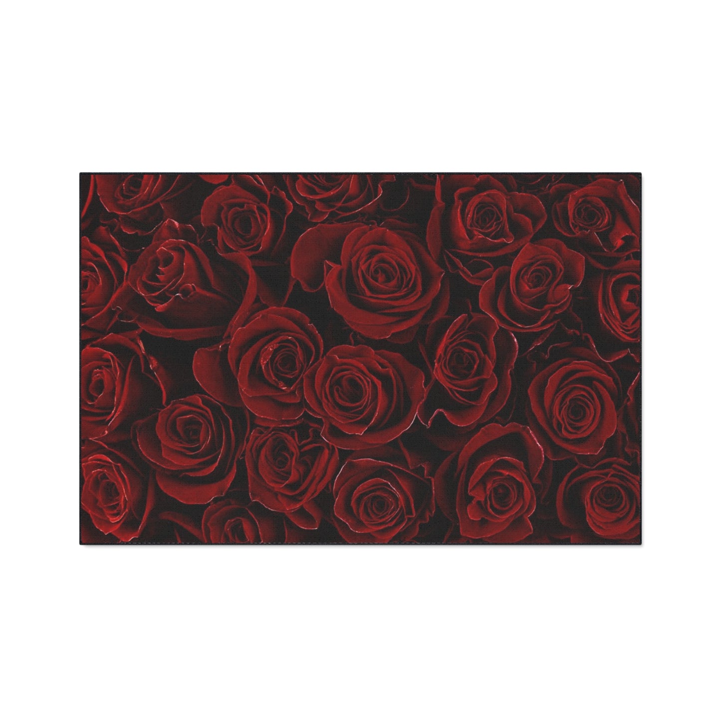 Red Roses Heavy Duty Floor Mat