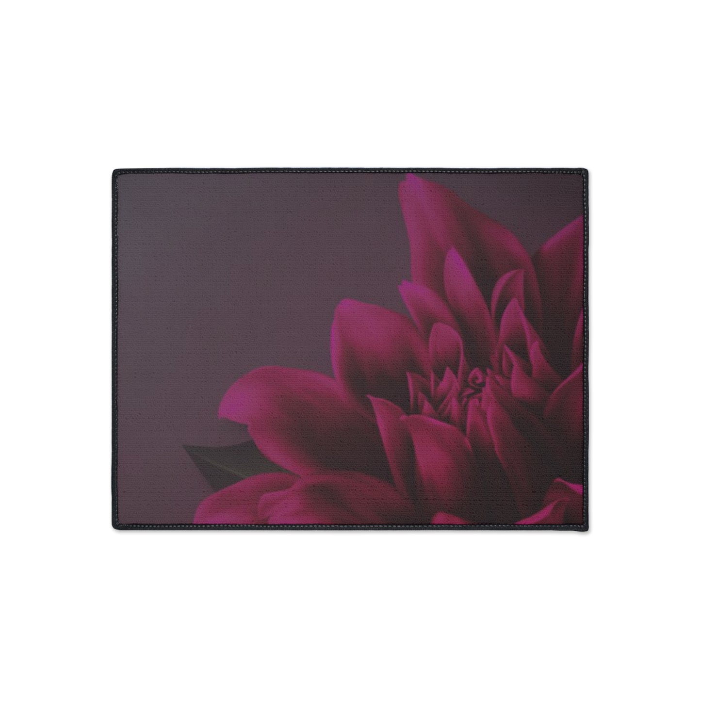 Magenta Dahlia Heavy Duty Floor Mat