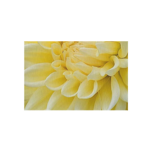 Yellow Dahlia Outdoor Rug