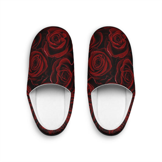 Red Roses Slippers